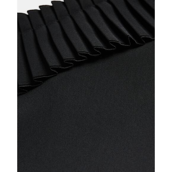 The Kooples One Shoulder Black Dress – NWT – Size Small – Crepe Mini - Picture 11 of 12